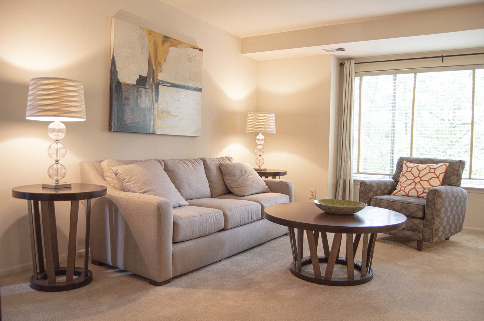 Large Living Room at Cedar Run Apartments, Maryland
